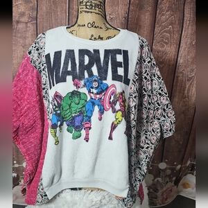 Marvel Graphic Kantha Top Sm-lg